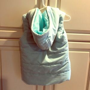 Girls hooded vest